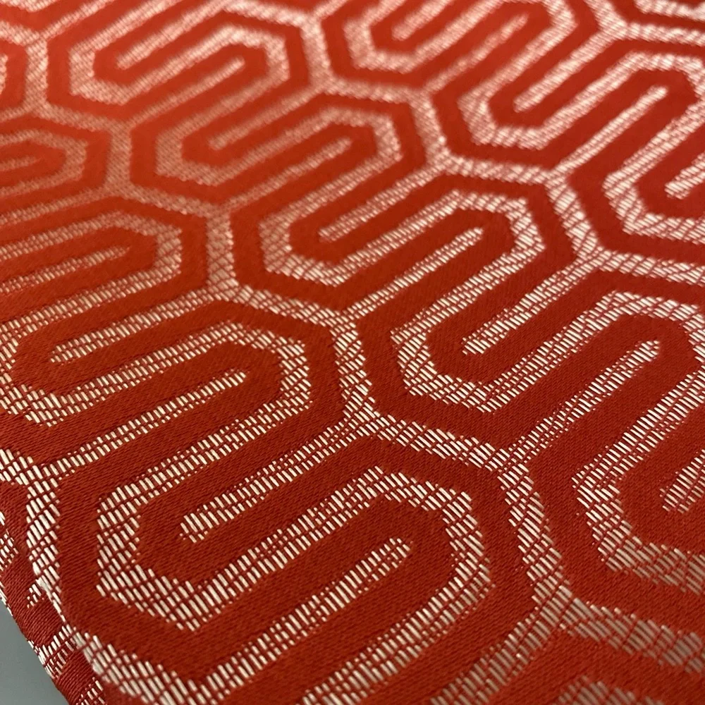 🎉HP | Luxury Home | Coral & Gold Geometric Design Jaquard Throw Pillow Covers
